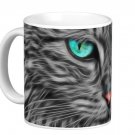 Blue Eyed Cat Kitten Pet Photo Gift Coffee Mug Cup Blue Eyed Cat Kitten Pet Photo Gift Coffee Mug Cup
