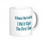 Humorous Funny Saying Coffee Mug Cup "Of course I don't look busy ..."