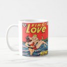 Vintage Romance Love Comic Book Design Coffee Mug Cup