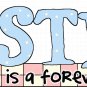 Sister Forever Friend Design Coffee Mug Cup