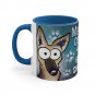 Cartoon German Shepherd Dog Pet Design Coffee Cocoa Tea Mug Cup  - Office, Secret Santa Gift