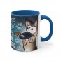 Cartoon German Shepherd Dog Pet Design Coffee Cocoa Tea Mug Cup  - Office, Secret Santa Gift