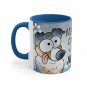 Cartoon Aussi Australian Shepherd Dog Pet Design Coffee Cocoa Tea Mug Cup