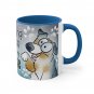 Cartoon Aussi Australian Shepherd Dog Pet Design Coffee Cocoa Tea Mug Cup