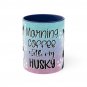 Cartoon Husky Dog Pet Design Coffee Cocoa Tea Mug Cup