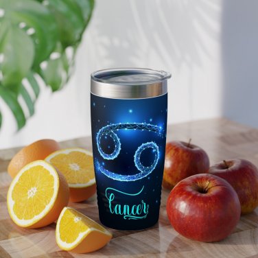 Cancer Zodiac Design Ringneck Drink Tumbler Horoscope - 20oz Barware - Drinkware
