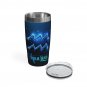 Aquarius Zodiac Design Ringneck Drink Tumbler Horoscope - 20oz Barware - Drinkware