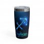 Sagittarius Zodiac Design Ringneck Drink Tumbler Horoscope - 20oz Barware - Drinkware