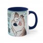 Cartoon Sheltie Dog Pet Design Coffee Cocoa Tea Mug Cup