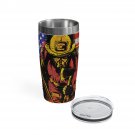 Firefighter Fireman Design Ringneck Drink Tumbler  - 20oz Barware - Drinkware