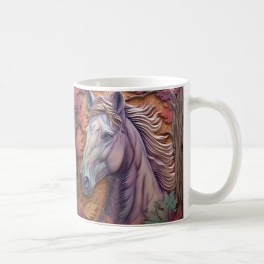 3D Design Horses Ranch Farm Country Design Coffee Cocoa Tea Mug Cup