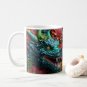 3D Design Blue Dragon Design Coffee Cocoa Tea Mug Cup