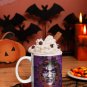 3D Halloween Scary Face, Breaking Out of Wall Design Coffee Cocoa Tea Mug Cup