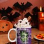 3D Halloween Frankenstein, Breaking Out of Wall Design Coffee Cocoa Tea Mug Cup