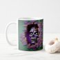 3D Halloween Zombie, Breaking Out of Wall Design Coffee Cocoa Tea Mug Cup