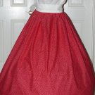 Civil War Reenactment Costume Cotton Long SKIRT Most Colors Pioneer Colonial Victorian Renaissance
