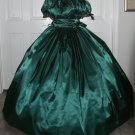 Civil War Ball Gown Reenacting Dickens Victorian Dress Custom Colors Beaded Trim