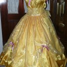 Princess Belle Civil War Junior Ladies Gown Reenacting Victorian Dress Organza Ruffle, Other Colors