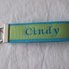 Turq/Lime Key Fob
