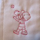 Baseball Burp Cloth