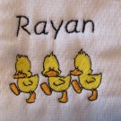 Duck Burp Cloth