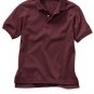 Kid's S/s burgundy polo shirt