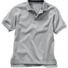 Adult Unisex Grey S/S Polo Shirt