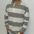 Remixed - LS Polo Shirt - White/Grey
