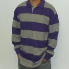 Remixed - LS Polo Shirt - Purple/Grey
