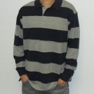 Remixed - LS Polo Shirt - Blue/Grey