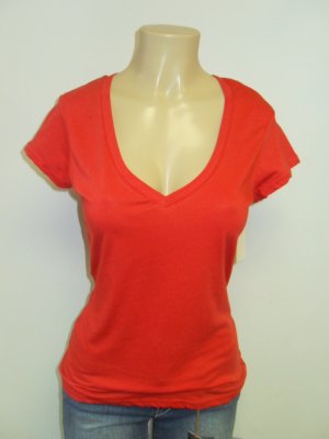 Wet Seal - V-Neck - Red
