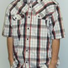 KOMAN - S/S Button Down - White/Red/Black/Purple
