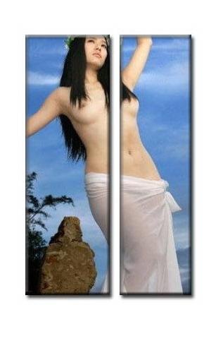 Modern Contemporary oil paintings nude girl painting nude046