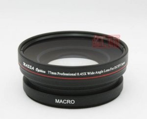 77mm 0.45x WIDE Angle + Macro Conversion LENS 77 0.45