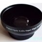 43mm 0.45x WIDE Angle + Macro Conversion LENS 43 0.45