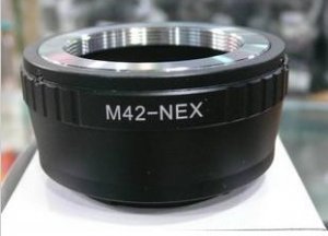 M42 Mount Lens to Sony NEX E mount NEX-3 NEX-5 NEX3 NEX5 Adapter