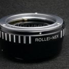 Rollei 35mm QB lens to Sony E mount NEX-3 NEX-5 NEX5 NEX3 camera adapter
