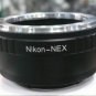 Adapter for Nikon AI Lens to SONY NEX-5 NEX-3 NEX5 NEX-VG10 camera