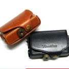 Canon PowerShot SX210 is leather case bag in black or brown