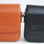 WP13: Sony DSC-HX5C camera leather case bag in black or brown