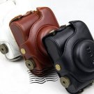 Panasonic Lumix LX5 DMC-LX5 LX-5 10.1 MP Digital Camera leather case bag BLACK, BROWN OR WHITE