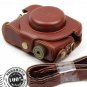 Panasonic Lumix LX5 DMC-LX5 LX-5 10.1 MP Digital Camera leather case bag BLACK, BROWN OR WHITE