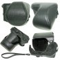 WP23: leather case bag to Sony Alpha NEX-3 NEX3A/R NEX-3A NEX-3K/S NEX3KSK1 digital camera