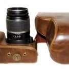 WP25: Leather case bag to Canon EOS 500D 550D 1000D 450D 400D 350D 300D Digital SLR camera