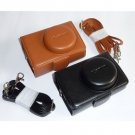 Canon SX130 SX120 SX110 SX100 A2100 A1100 CASE in black and brown