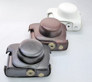 leather case bag for Panasonic Lumix DMC- GF2 camera