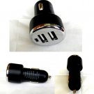Dual 2 Port USB car charger adapter for SAMSUNG GALAXY TAB P1000 GSM