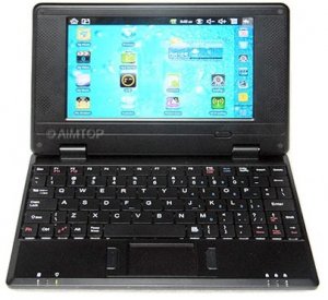 New 7" mini Notebook- VIA 8650 800MHz WiFi Android 2.2