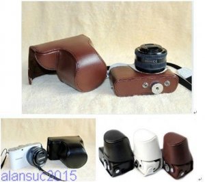 leather case bag- Samsung EV-NX100 NX100 NX-100 camera