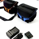 NIKON COOLPIX P7100 P7000 camera bag+car charger travel charger+ EN-EL14 battey